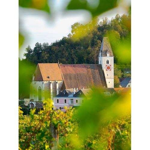Zwick, Martin 아티스트의 Church Heiliger Mauritius-Saint Maurice-Historic village Spitz-UNESCO World Heritage Site-Austria작품입니다.